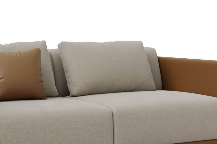 Backrest cushion for Marsalis sofa and armchair - dual tone sofa version