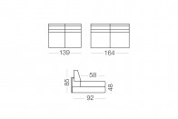 Duke - 2 seater sofa
