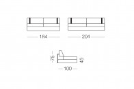 Ellington - 3 seater sofa