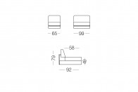 Prince - 1 seater sofa