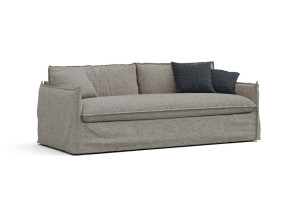 Modern sofa with ruffles for contemporary living rooms Clarke Cross
