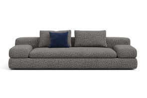 Modern sofa with a bench seat Rufus
