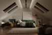 The sofa transforms into a pair or independent single beds