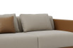 Backrest cushion for Marsalis sofa and armchair - dual tone sofa version