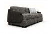 Two colour sofa in grey and black