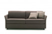 Slim flared arm sofa for small spaces