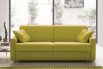Track arm 2-3 seater sofa with removable covers in fabric, leather or faux leather