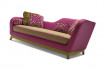 Pink and lime yellow with matching throw cushions