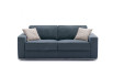 Eddie sofa with removable cover with armrests available in two widths