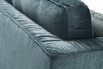 Detail of the pleated upholstery