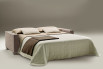 The double sofa bed is available with 145 or 160 cm wide mattress