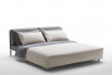 The futon style sofa bed comes with a 140x198 double bed or a 160x198 king size