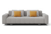 Haden futon sofa bed without matress with matching backrest cushions