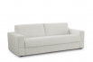 The sofa sports a simplistic timeless design