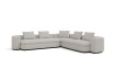 Large modular sofa in a corner configuration