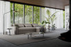 Jarreau sofa in a modern living