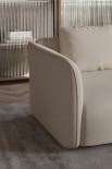 Sofa bed with matching decorative profile