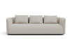 Designer sofa enhanced by a decorative coloured profile