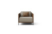 Dual tone armchair bed with down feather cushion Marsalis
