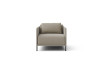Square living room armchair