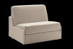Duke armchair bed with no armrests
