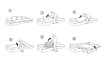 Opening mechanism diagram