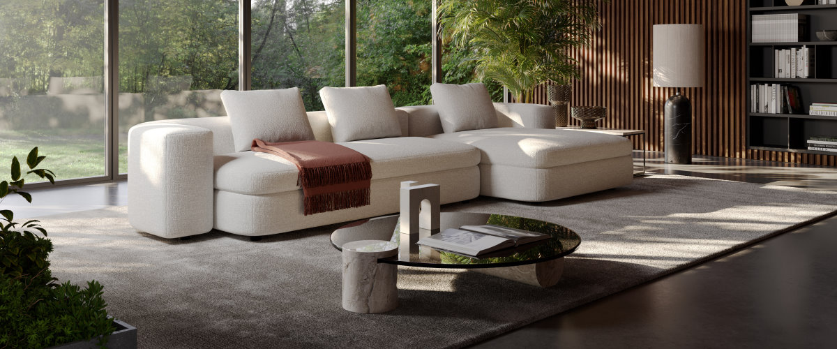 Modular sofa bed with a removable cover Foster